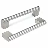 goldenwarm 10 Stück Küchengriffe Edelstahl Gebürstet Griffe Für Küchenschränke Schrankgriffe Edelstahl Küchengriffe 128mm Griffe Möbel Möbelgriffe Türgriffe Küche