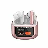 Thunelec Bluetooth Kopfhörer, In Ear Kopfhörer mit48Std Immersiver Tiefer Bass Earbuds mit 5 EQ-Modi, IP7 Wasserdicht Ohrhörer Roségold
