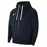 Nike Herren M Nk Flc Park20 Fz hættetrøje Kapuzenpullover, Obsidian/White/White, L EU