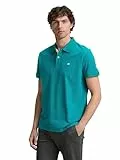 TOM TAILOR Herren 1031006 Poloshirt, 11037 - Dark Bottle Green, L