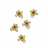 WLNEXT 5 Stück Neujahrsnägel-Anhänger, Glücksbringer, Barrennägel, Kunst-Anhänger, chinesischer Knoten, Nägel, Strass, Nägel, Kunst-Dekorationen