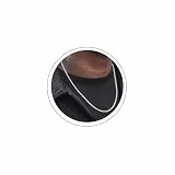 RANKEEF 3/5mm Weizen Silberkette Herren Halskette Herren Edelstahl Wasserdicht Silberkette 925 Silber Kette Silber für Männer