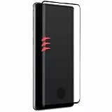 Black Rock - Premium Glass Screen Protector 3D 0,3 mm 9H für Samsung Galaxy S10 I Schutzglas, Schutzfolie, Displayschutz, Panzerglas (Transparent mit schwarzem Rahmen)