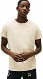 Tommy Jeans Herren TJM XSLIM Jersey Tee EXT DM0DM04411 S/S T-Shirt, Beige (Gulf Sand), M, Beige (Gulf Sand), M