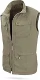 normani Herren Outdoor Weste mit atmungsaktivem Sonnenschutzmaterial 50+ (XS-5XL) Stone L