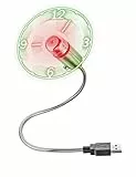 Trust USB-Mini-Lüfter mit Uhr