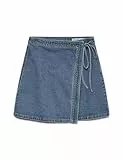 VERO MODA Vmliza Mr Short Denim Wrap Skirt Ga Noos