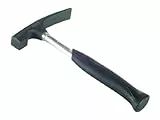 Stanley Steelmaster Maurerhammer Rheinische Form, 900g Kopfgewicht, Stahlstiel, Kunststoff-Handgriff, 17 mm