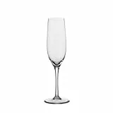 Leonardo Ciao+ Sektglas 6er Set, Prosecco-Gläser mit gezogenem Stiel, spülmaschinenfeste Sekt-Kelche, Höhe 22,5 cm, 190 ml, 061445