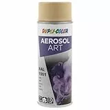 Dupli-Color Aerosol Art Lackspray Graffiti Dose - wetterfest, lichtecht und UV-beständig - Graffiti-Spray 400ml, beige matt RAL 1001