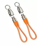 EndlesShine USB C Kabel Kurz 15cm (2 Stück) USB C auf USB C Schlüsselanhänger Ladekabel 240W Schnellladekabel für Powerbank Smartphone Tablet Laptop Auto und Reise (Orange)