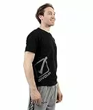 Givova Unisex Reflective T-Shirt, Schwarz, XL
