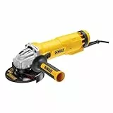 Dewalt 125 mm Winkelschleifer DWE4217 (1.200 Watt, 11.000 U/min, Epoxidharz geschützte Motorwicklung, Wiederanlaufschutz, Sanftanlauf, werkzeuglos verstellbare Schutzhaube, M14 Spindel)