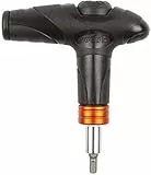 SuperB TB-TW 50 Drehmomentschlüssel Set 4 teilig für Fahrrad, Von 4 bis 6 Nm einstellbar, Torx Bit T25 & Innensechskant 3mm/4mm/5mm inklusive, Klein und praktisch, Schwarz