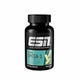 ESN Omega-3 Vegan, 120 Vegane Kapseln, Hochdosiertes Algenöl