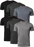 FULL TIME SPORTS T Shirt Herren 6er Pack Tshirt FTS-634-PACK-T5-L