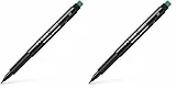 Faber-Castell 152399 - Marker Multimark S, permanent, schwarz, 1 Stück (Packung mit 2)