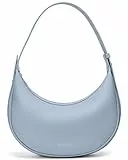BOSTANTEN Handtasche Damen Klein Umhängetasche Crossbody Hobo Bag for Women PU Leder Schultertasche Damen Klein Handtaschen mit Verstellbares Riemen,Hellblau
