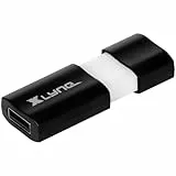 XLYNE WAVE USB Stick │128GB│USB 3.0 – Speicherstick │Push&Pull Mechanismus │Windows, Mac, Linux, Schwarz