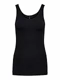 ONLY NOS Damen 15095808 Top, per Pack Schwarz (Black Black), 38 (Herstellergröße: M)