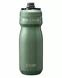 Camelbak Podium Insulated Steel 18oz Fahrrad Trinkflasche – 18/8 Edelstahl – doppelwandige Vakuumisolierung – hoher Durchfluss – auslaufsicher – leicht – Moss, Größe: OS