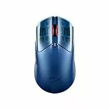HyperX Pulsefire Haste 2 S Kabellose Gaming-Maus, Magnesiumgehäuse, Ultra-leicht, 64 g, Akku 120 h, Glass Skates, 26 K Sensor, Blau