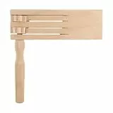 Ratschen-Geräuschmacher aus Holz – Traditionelles mexikanisches Instrument | Holz-Krachmacher-Spielzeug für Kinder und Erwachsene | Handdrehrassel, Kurbel, Matraca Gragger, Soundeffekte, Sportspiele,