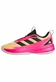 adidas Unisex Front Court Shoes, Hazy orange/core Black/Shock pink, 43 1/3 EU