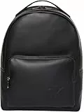 CALVIN KLEIN Herren CK Round BACKPACK LV04D3246G Rucksack, Schwarz (Schwarz), Einheitsgröße, Schwarz (Schwarz), Einheitsgröße, Rucksack