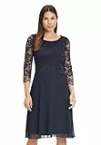 Vera Mont Damen 0057/4825 Kleid, Blau, 44 EU