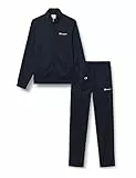 Champion Herren Legacy Script Shop (220362) -Special Polywarpknit Semi-Dull High-Neck Sportanzug, Marineblau, XS