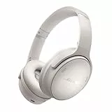 Bose QuietComfort Kabellose Kopfhörer mit Mikrofon und Noise-Cancelling, Bluetooth Over-Ear-Kopfhörer mit Noise-Cancelling, bis 24 Stunden Akkulaufzeit, Rauchweiß