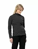 Jack Wolfskin Damen Taunus Fz W Fleece-Jacke, Schwarz, S EU
