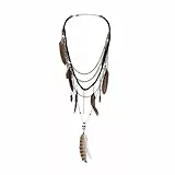 Boland 72391 - Halsband Voodoo Priester, Halskette für Kostüme, Halloween und Karneval, Schamane, Wunderheiler