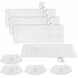 KEEPOW Power-Reinigungs-Set,8 Mikrofaser-Putzmeister für Kärcher Dampfreiniger, passend für EasyFix SC 1, SC 2, SC 3, SC 4, SC 5 (4 Boden-Düse + 4 Hand-Düse)