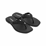 Grendha Damen ECO RAST AD, Black, 35.5 EU Schmal