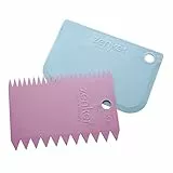 Zenker 43918 Set mit 2 Backhörnern, Hörnern, Teigschaber, Kunststoff, zufällig, Willkürlich