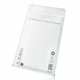 Switory 25stk Luftpolsterumschläge Polsterumschlag Versandtaschen G7(250 x 350 mm) 17/G, Weiß Luftpolstertaschen geeignet für (DIN A4+ / C4, Versandverpackung mit Selbstklebeverschluss