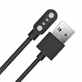 Josajosa Smartwatch Magnetisch Ladekabel, 4mm, Kompatibel mit AcclaFit, STECEi, RUIMEN, TIMU, Fitpolo, aeac, SmartWatch Zubehör