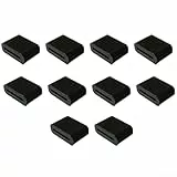 Jotekonoby Zubehör für Luftfritteusen, Silikon-Dämpfblech, Ecken und Backmatte, Abdeckungen für luftgebratene Herde, 4 Stück, 10 oder 20 Stück (10 Stück)