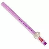 Legami - Gelschreiber mit dekorativem Tier - Lovely Friends, Bunny-Thema, nicht rollend, viola Tinte, entfernbares und wieder kombinierbares Tier, 0,5 mm Spitze