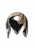 Street One Damen 5706553 Gemustertes Tuch, Sanded beige, Regular