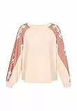 IZIA Women's Sweatshirt, Apricot, L
