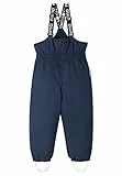 Reima Matias Schneehose für Kinder, gefütterte Hose für Kleinkinder (Mädchen und Jungen), aus elastischem Material und mit Fußschlaufen Navy 92