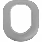 MUELODSIC Toilettensitzkissen PU Weich Atmungsaktiv Rutschfest Wc Sitzauflage Gepolstert Komfortabel für Wc sitz Geeignet mit Bärendesign