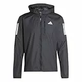 adidas Herren Own The Run Jacket Jacke, Black/White Pocket, M