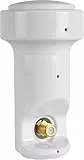 Megasat 0401072 9120622 HD-Profi Single-LNB Teilnehmer-Anzahl: 1 Feedaufnahme: 40mm vergoldete Anschluesse, Wettersc