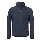 Schöffel Herren Fleece Jk Style Ash MNS, leichte Fleecejacke aus wärmendem Tecnopile, schnelltrocknende Outdoorjacke mit 2-Wege-Stretch