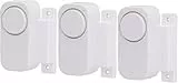 UNITEC Fenster-& Türalarm 3er Set mit Magnetkontakt