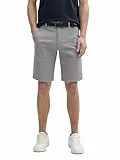 TOM TAILOR Slim Chino Shorts, Navy Triangle Print, 40